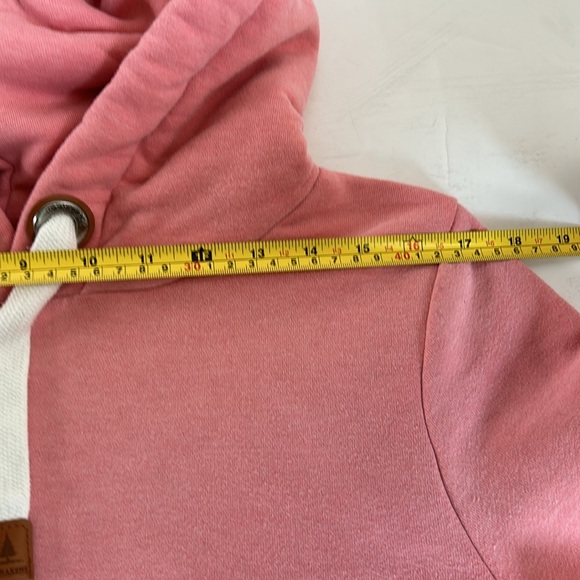 Wanakome Cassy Punch pullover hoodie brush french terry interior kangaroo pocket - Picture 15 of 16